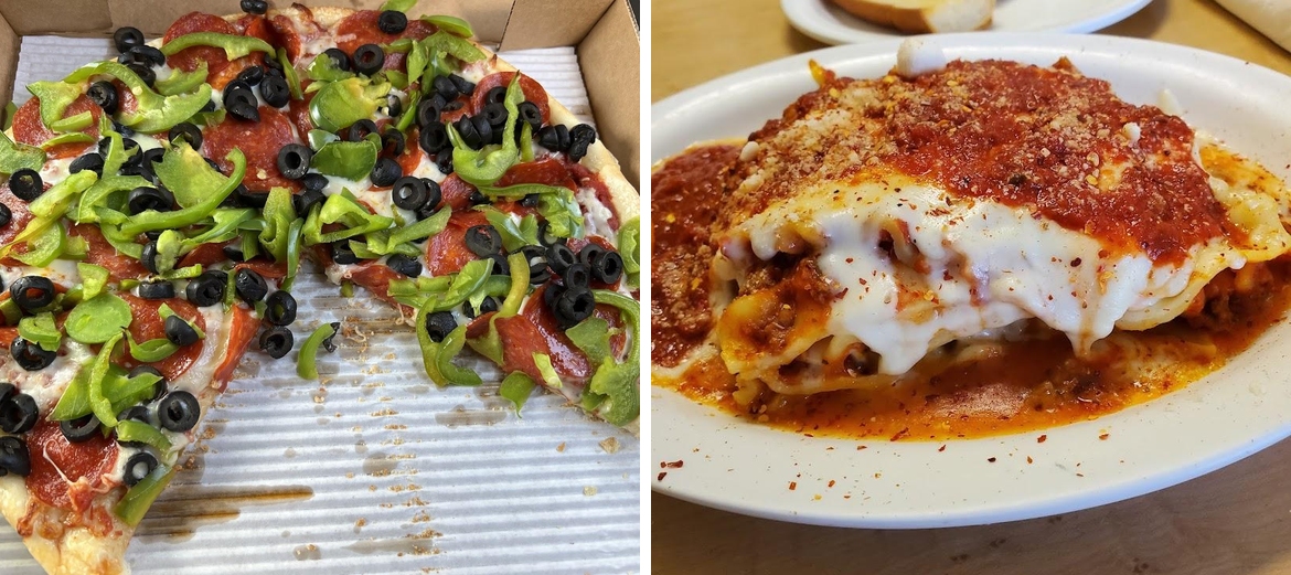 House of Pizza Menu