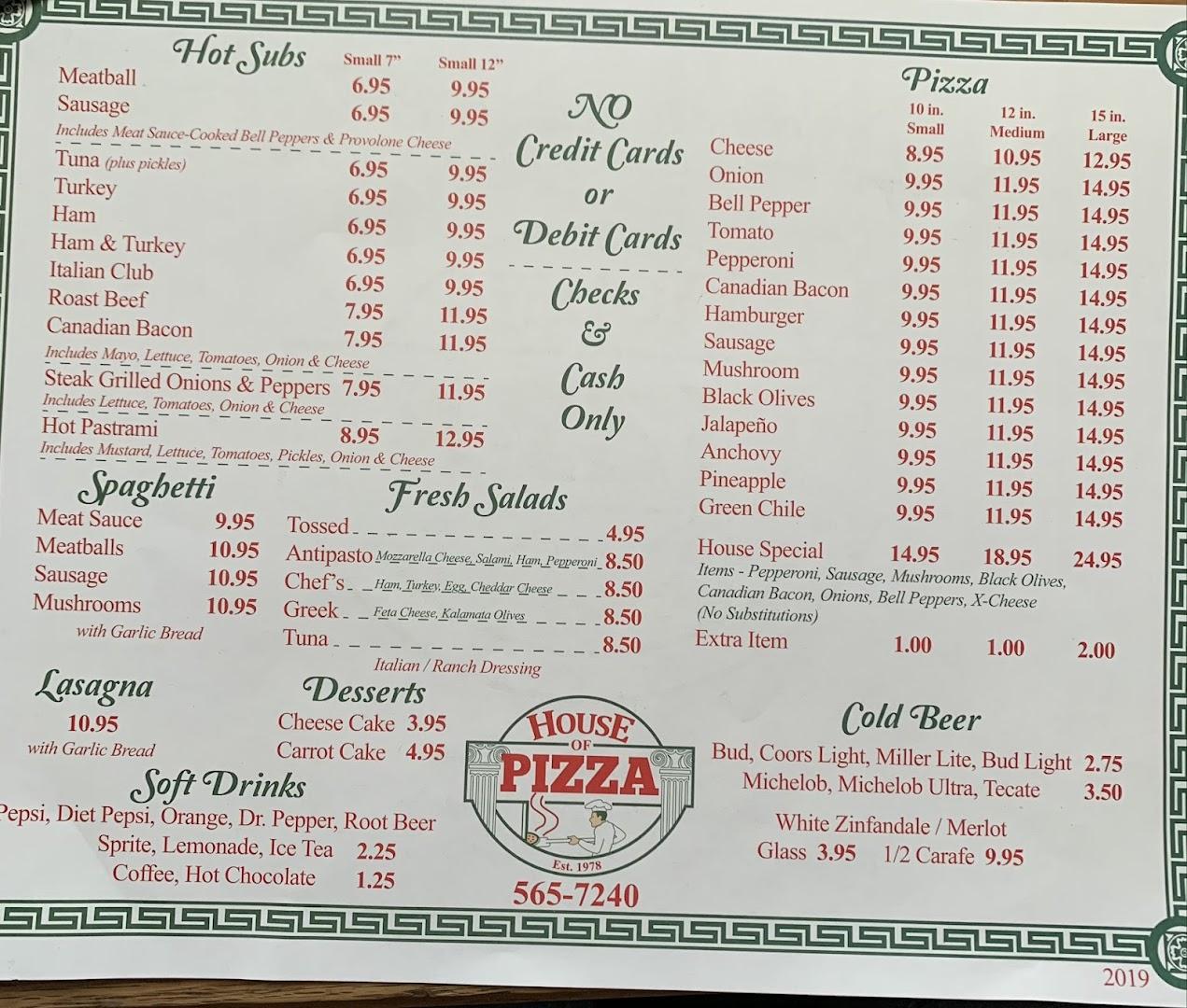 House of Pizza